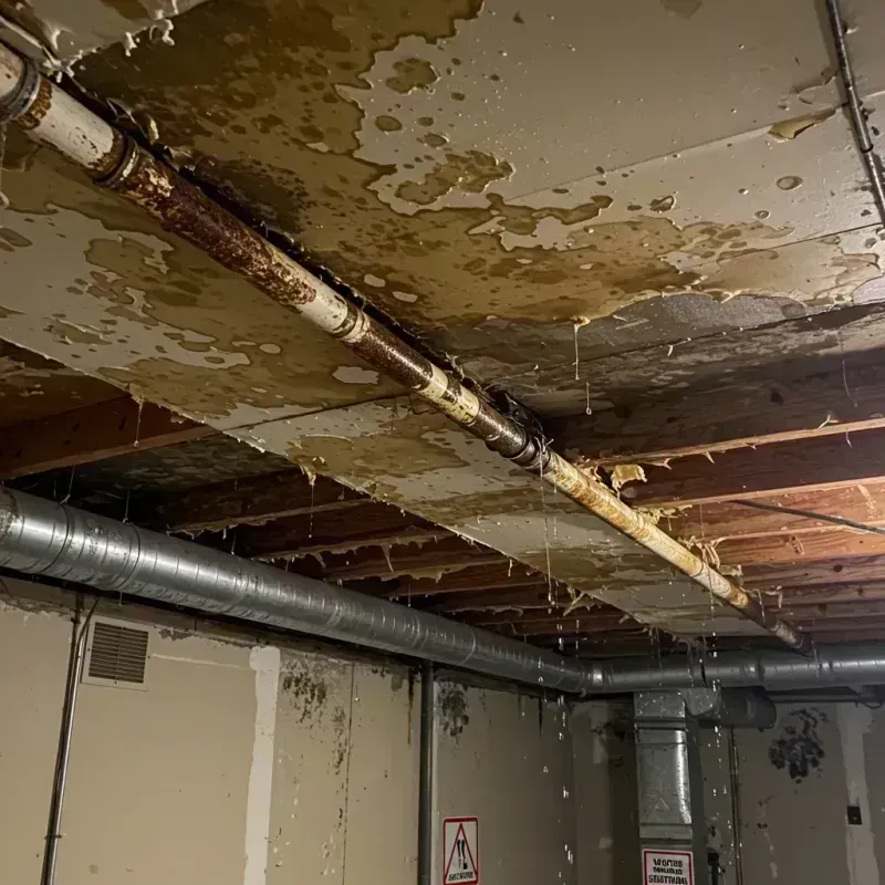 Ceiling Water Damage Repair in Oblong, IL